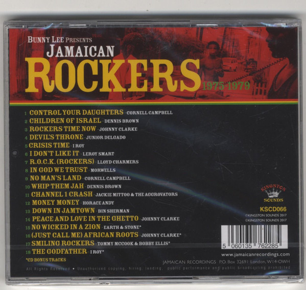 back - Bunny Lee - Jamaican Rockers (1975-1979)
