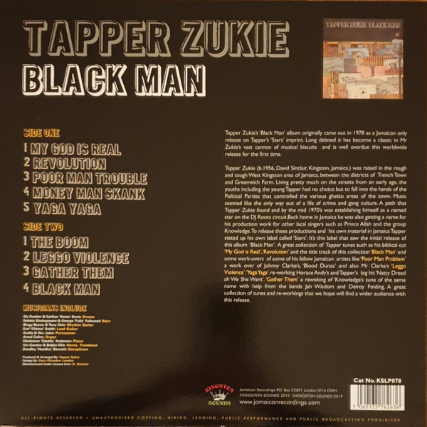 back - Tapper Zukie - Black Man