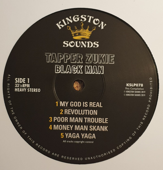 label - Tapper Zukie - Black Man
