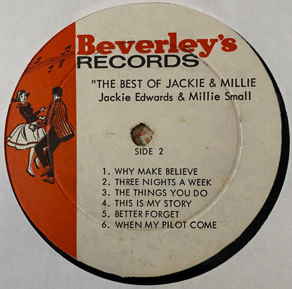 label - Jackie Edwards & Millie Small - The Best Of Jackie & Millie