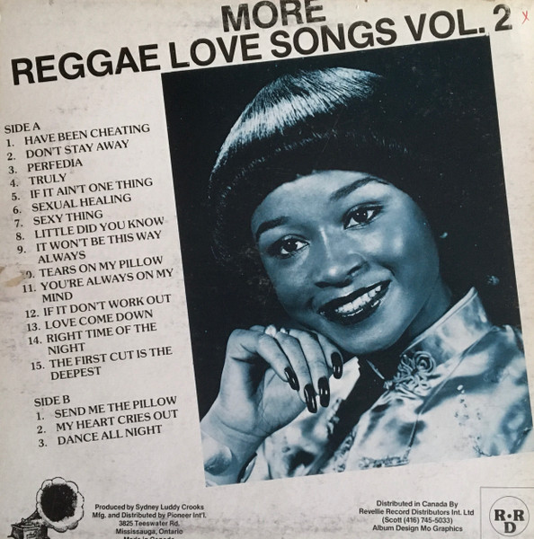 back - Jackie Pioneer & Singing Maxine - More Reggae Love Songs Vol. 2