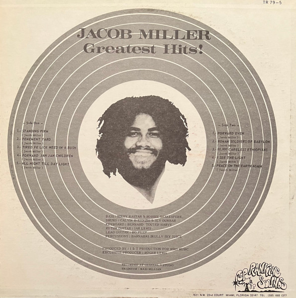 back - Jacob Miller - Greatest Hits