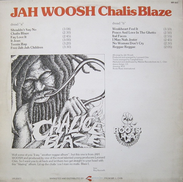 back - Jah Woosh - Chalice Blaze