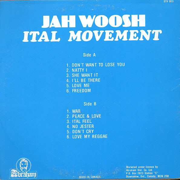back - Jah Woosh - Ital Movement
