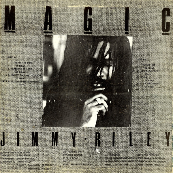 back - Jimmy Riley - Magic