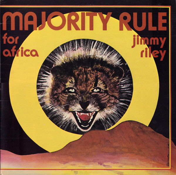 front - Jimmy Riley - Majority Rule For Africa