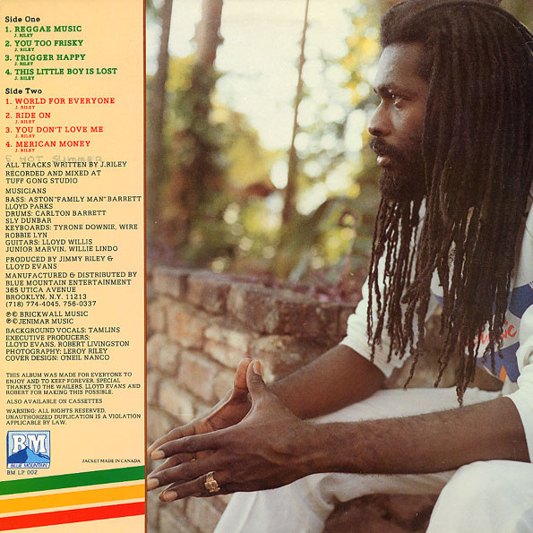 back - Jimmy Riley - World For Everyone 