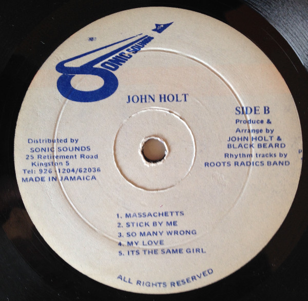 label - John Holt - John Holt