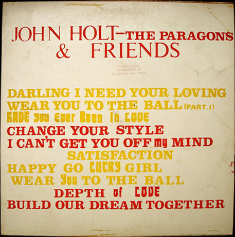front - John Holt - The Paragon & Friends