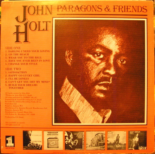 back - John Holt - The Paragon & Friends