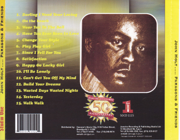 back - John Holt - The Paragon & Friends
