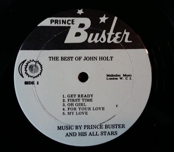 label - John Holt - The Best Of John Holt