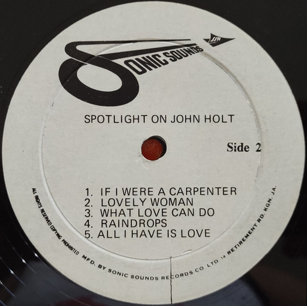 label - John Holt - Spotlight On John Holt