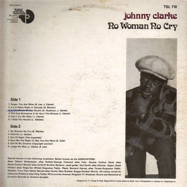 back - Johnny Clarke - No Woman No Cry