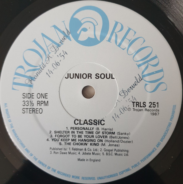 label - Junior Soul - Classic