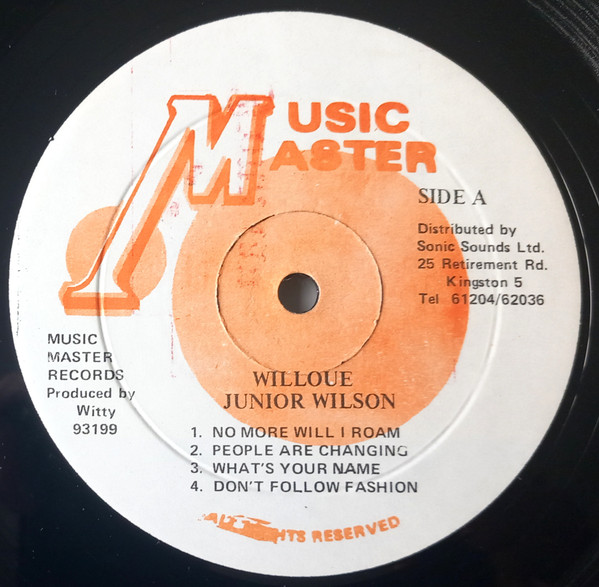 label - Junior Wilson - Willow
