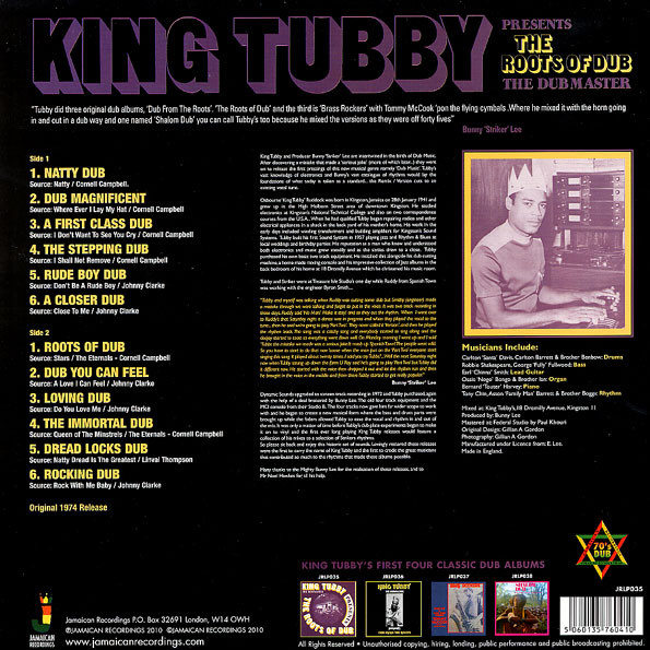back - King Tubby - The Roots Of Dub