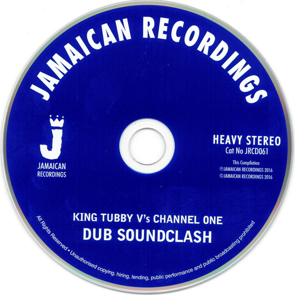 label - King Tubby & Scientist & Bunny Tom Tom - Dub Soundclash (For One Night Only)