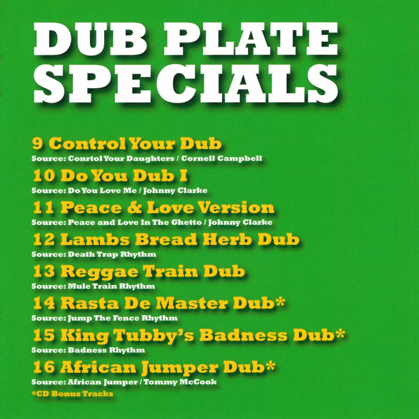 inner - King Tubby - Never Run Away - Dub Plate Specials