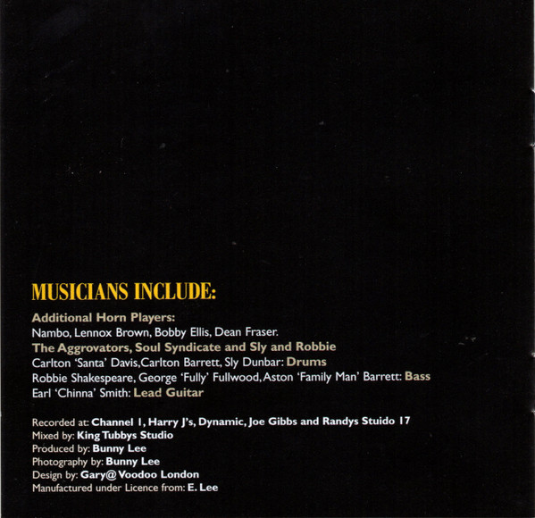 inner - Tommy McCook & Various Artists - Horns Man Dub