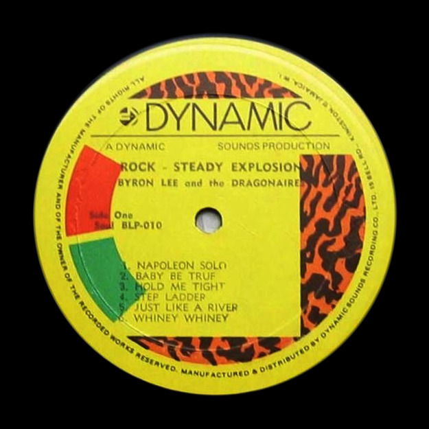 label - Byron Lee & The Dragonaires - Rock-Steady Explosion