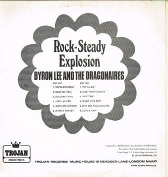 back - Byron Lee & The Dragonaires - Rock-Steady Explosion