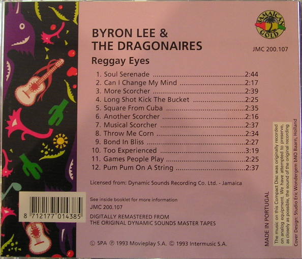 back - Byron Lee & The Dragonaires - Reggay Eyes
