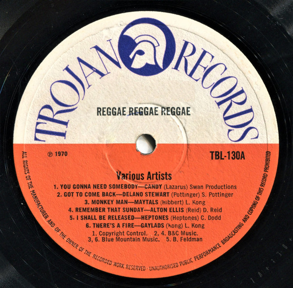 label - Various Artists - Reggae Reggae Reggae