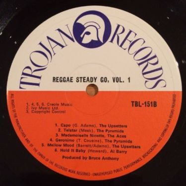 label - Various Artists - Reggae Steady Go, Vol, 1