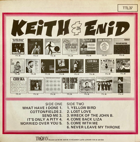 back - Keith Rowe & Enid - Keith And Enid Sing
