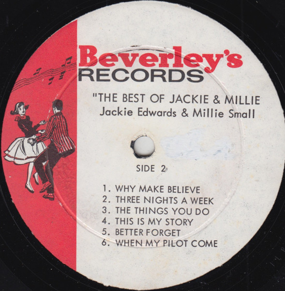 label - Jackie Edwards & Millie Small - The Best Of Jackie & Millie