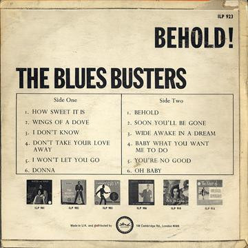 back - The Blues Busters - Behold... How Sweet It Is