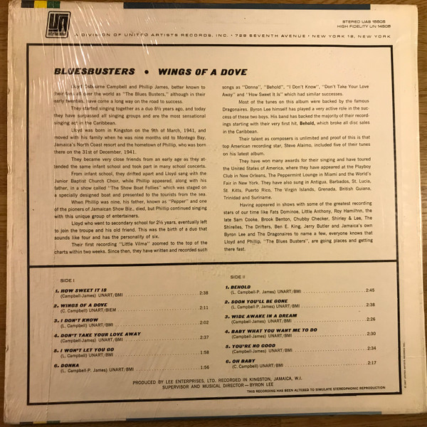 back - The Blues Busters - Behold... How Sweet It Is