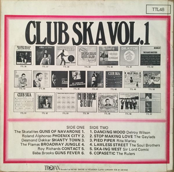 back - Various Artists - Club Ska '67