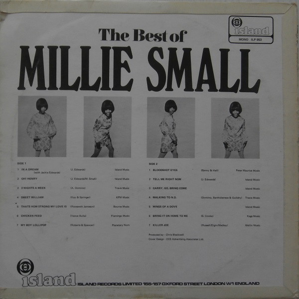 back - Millie Small - The Best Of Millie Small