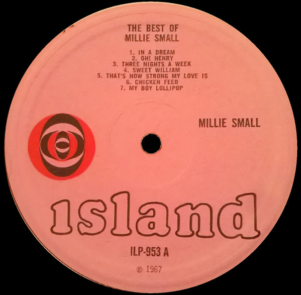 label - Millie Small - The Best Of Millie Small