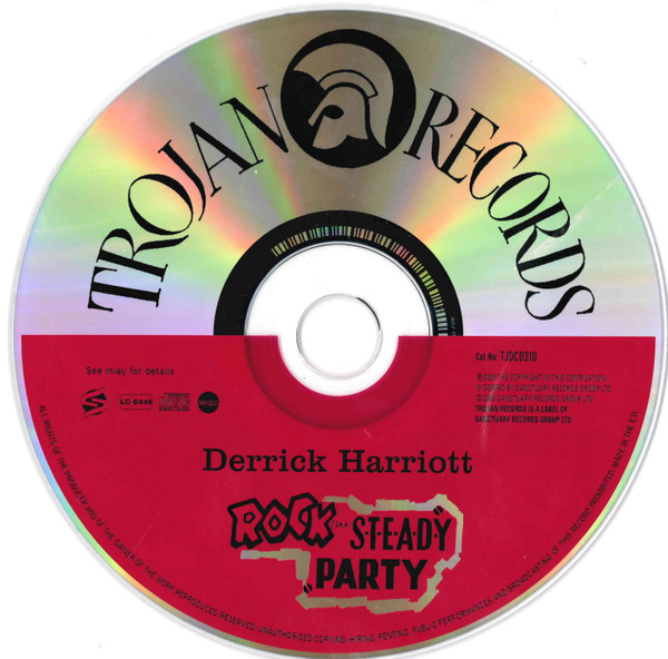 label - Derrick Harriott & Various Artists - Derrick Harriott's Rocksteady Party