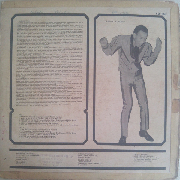 back - Derrick Harriott & Various Artists - Derrick Harriott's Rocksteady Party