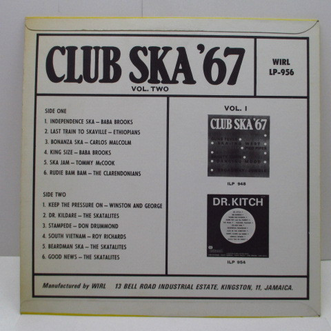 back - Various Artists - Club Ska '67 Vol. Two