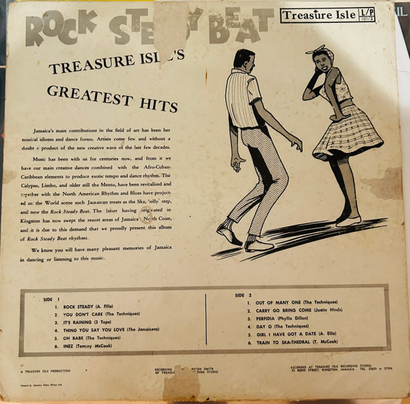back - Various Artists - Rock Steady Beat: Treasure Isle's Greatest Hits