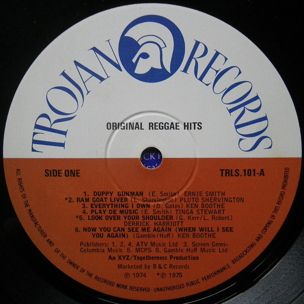 label - Various Artists - Original Wild Flower Reggae Hits