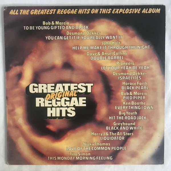 Various Artists - Greatest Original Reggae Hits album cover