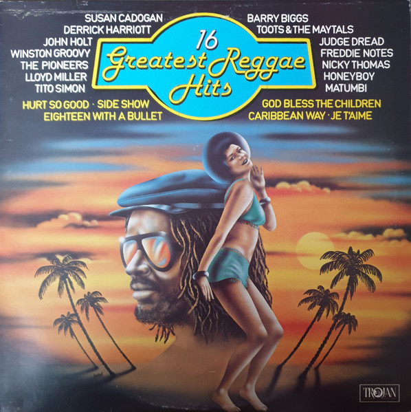 Various Artists - 16 Greatest Reggae Hits album cover