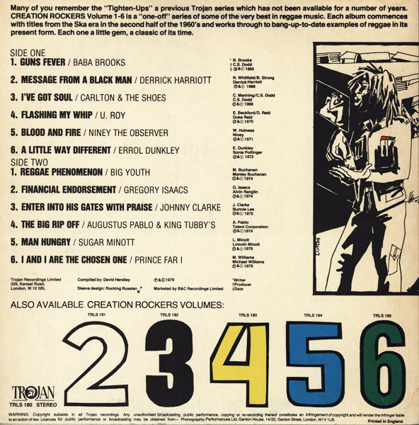 back - Various Artists - Creation Rockers Volume 1