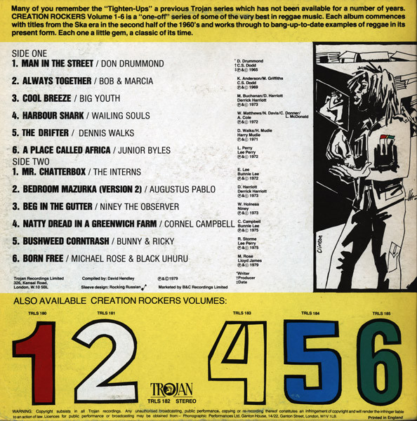 back - Various Artists - Creation Rockers Volume 3