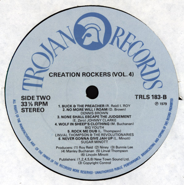 label - Various Artists - Creation Rockers Volume 4