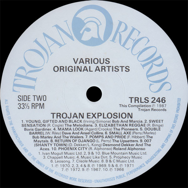 label - Various Artists - Trojan Explosion
