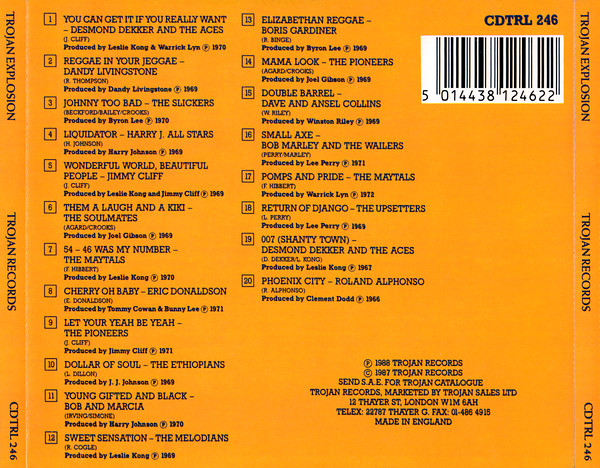 back - Various Artists - Trojan Explosion