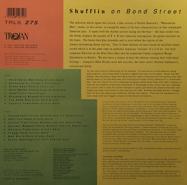 back - Various Artists - Shufflin On Bond Street