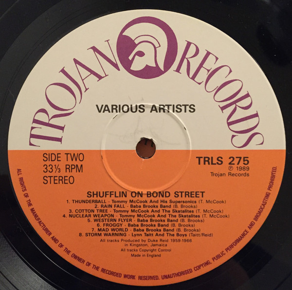label - Various Artists - Shufflin On Bond Street